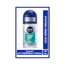 Men Erkek Roll-on Deodorant Cool Kick 50ml, 72 Saat Anti-perspirant Ter Koruma, Kaktüs Suyu