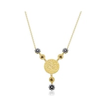 Diamond Line-Gülaylar - Pembe Altın 14 Ayar Dualı Kolye 332976329