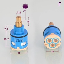 Joyhub Mingjin Shop2 F Tarzı Yolları Pirinç Abs Duş Musluk Sütun Seramik Disk Kartuş Karıştırma Vanası Mikser Duş Bar Dokunun Banyo Karıştırma Vanası Banyo C5veh3 Renkli Çok Renkli