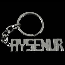 Ayşenur - 740 - - Nazblsmm - İsimli Anahtarlık Çok Renkli