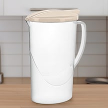 Şeffaf Sürahi 1700ml / 57oz - Bej