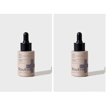 Ton Eşitleyici Aydınlatıcı Serum%10 C Vitamini%5 Ferulik Asit Premium Antioxidant Brightening Serum 2 Paketi