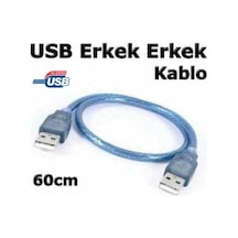 60 Cm Usb To Usb Kablo Erkek / Erkek