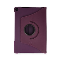 Newface - 763 - Lenovo Tab M10 Tb328fu Kılıf 360 Tablet Deri Kılıf - Edntrend - - Mürdüm