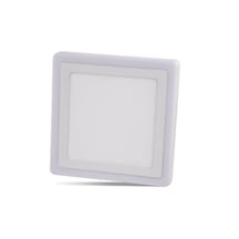 Noas Yl15 1800 R Sıva Üstü Kare 18+6w Fonksiyonlu Led Spot 6500k Beyaz+mavi Renkli