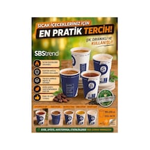Üreticiden Kalın Gramaj 7 Oz Vending 200 Adet Kağıt Karton Bardak 1
