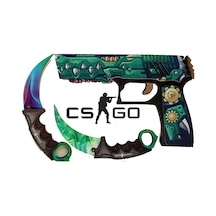 Ahşap Cs Go See Ya Later Gamma Phase Ve Fade Oyuncak Yeni Set