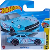 Hot Wheels - Datsun 240z - Blue - Short Card - Jjb80 1/64 Mavi