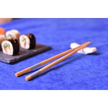 Bambum Hisa 4 Çift Chopstick B1582 Kahverengi