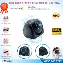 Ahd 1080p/720p Metal Mini Kamera Yan Ve Arka İçin Uyumlu