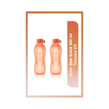 Tupperware Eco+ Şişe Suluk 500 ML Turuncu 2'li