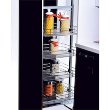 Lüks Kiler Sistemi 140-155 cm arası 5 li sepet, Genişlik-43 cm.