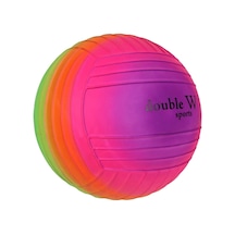 Mey İthalat Double W Sports Gökkuşağı Tırtıklı Pvc Top 23cm