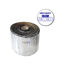 Araç Oto Ses Isı Yalıtım Bandı Folyolu Kauçuk Sünger 15cmx10metre 6mm Yapışkanlı Bant Marketim