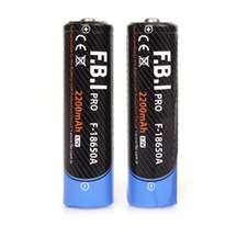 F.B.I F 18650A 3.7V 2200 mAh Şarj Edilebilir Li-ion Pil 2li