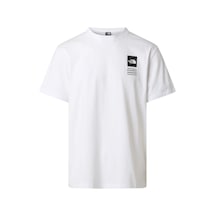 The North Face M Icon Celebratıon Regular Short Sleeve Erkek Tişört Nf0a8gasfn41 Beyaz