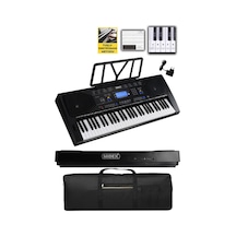 Midex Ps-4500 Tuş Hassasiyetli 61 Tuşlu Org Dijital Lcd Ekran Usb Mp3 Çanta Notalık Adaptör Dahil 300 Ses 300 Ritim