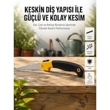 Ergonomik Saplı Katlanabilir Budama Testeresi Najmaddin