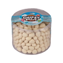 Elvan Bonbon Chipsy Beyaz Kaplamalı Bisküvi Draje 750 Gr. (1 Paket)