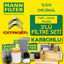 Citroen C5 1.6Hdi Dizel Mann Filtre Bakım Seti 2010-Sonrası (495585023)