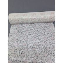Pvc Küpür Dantel Raf Ve Dolap Örtüsü Runner Pembe Pembe