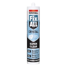 Soudal Fix All Crystal Ms Polimer Yapıştırıcı 290 Ml Şeffaf Şeffaf
