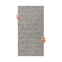 Kendinden Yapışkanlı Akustik Panel - Leopar Desen, 52x98 Cm, 2 Adet Açık Gri