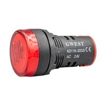 Gwest 22 - 24v - K Led Sinyal 24v. Ac-dc Kırmızı 10 Adet