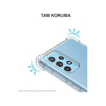 Samsung Uyumlu Galaxy S7 Edge Şeffaf Airbag Köşe Korumalı Antishock Silikon Kapak