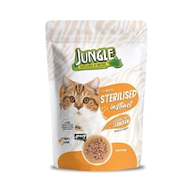 Pouch Tavuklu Jelli Kısırlaştırılmış Kedi Yaş Maması 100 Gr
