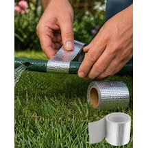 96mm Su Kaçak Önleyici Tamir Bandı 2 Metre Güçlü Yapışkanlı Onarım Bandı Gümüş