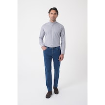 Bisse Erkek 5 Cepli Yıkamalı Jean Denim Pantolon Açık Lacivert Pnj25k25202 38 A.lacivert