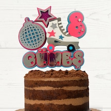 Paten Temalı Doğum Günü Kişiye Özel Pasta Süsü Cake Topper