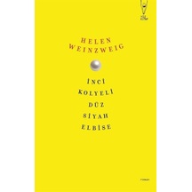 İnci Kolyeli Düz Siyah Elbise - Helen Weinzweig - Yüz Kitap