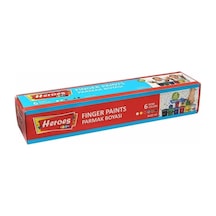 Mey İthalat Ern-710 Heroes Color 6lı Parmak Boya - Eren Oyuncak