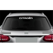 Citroen Cruze Araba Arka Cam Sticker Yapıştırma