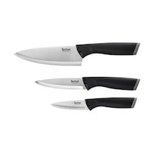 Tefal Comfort 3'lü Çelik Ergonomik Saplı Mutfak Bıçak Seti Çelik