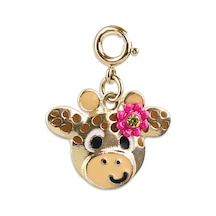 Charm It Gold Flower Giraffe Ct03-19