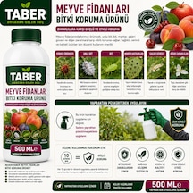 Taber Meyve Ağaçları Bitki Bakım Ürünü 500 Ml Konsantre Meyve Ağaçları İçin Yapraktan Uygulama Diğer