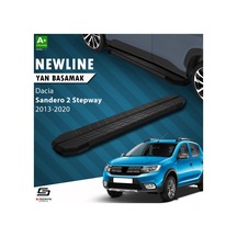 S-dizayn Dacia Sandero 2 Stepway Newline Siyah Yan Basamak 173 Cm 2013-2020 A+ Kalite