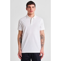 Lescon Erkek Kısa Kol Polo Yaka T-shirt 25y-1134 Beyaz