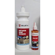 Würth Deri Bakım Kremi Solventsiz + Würth Araç Kokusu Şeftali 1