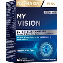 Nutraxin Plus My Vision Göz Vitamini Lutein Zeaksantin 60 Kapsül
