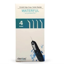 Dentac Waterfull Portatif Ağız Temizleme Duşu Yedek Başlığı Uç 4'lü