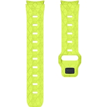 Galaxy Uyumlu Watch 6 40mm Krd-116 20mm Futbol Desenli Spor Tasarımlı Silikon Kordon