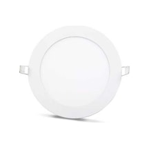Noas 12w Sıva Altı Yuvarlak Led Panel Beyaz 6500k