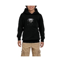 Zepplin Giyim Hypocrisy End of Disclosure Siyah Çocuk Kapşonlu Sweatshirt Siyah