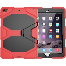 Newface İpad Uyumlu 5 Air 9.7 Kılıf Griffin Tablet Kapak Glblseme - 10 - Kırmızı