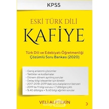 Cinius Kpss Eski Türk Dili Kafiye Türk Dili Ve Edebiyat Öğr. Çöz. Soru Bankası-yeni