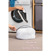 Porsima 3153 Çamaşır Yıkama Filesi Fermuarlı Bölmeli File